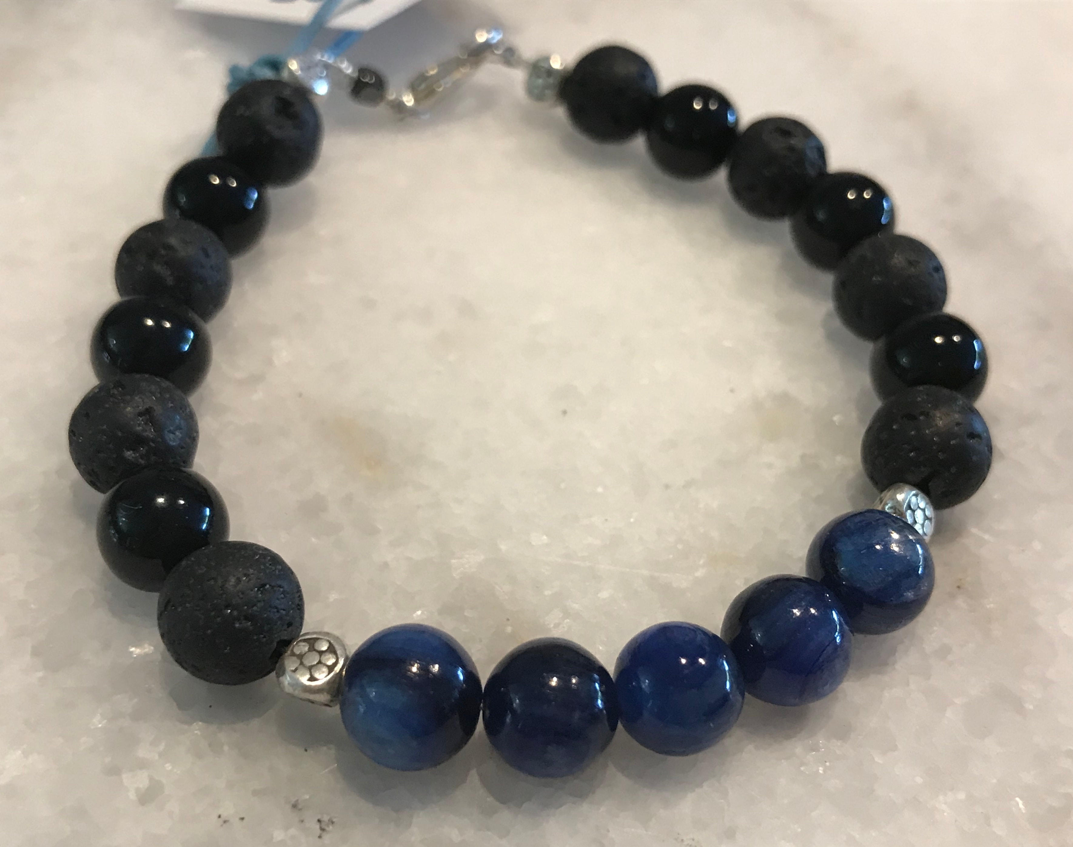 Natural Kyanite Bracelet Crystal Bracelet Jewelry Handmade Stones Blue  Wholesale Healing Energy Gift Lucky Jewelry - Bracelets - AliExpress
